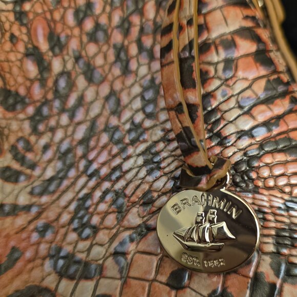 Brahmin Shayna Melbourne Crossbody and Ady Wallet Leopard Cub ***Bundle*** - Picture 11 of 11